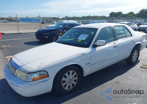 2003 Mercury Grand Marquis Ls z USA, uszkodzony, nr VIN 2MEHM75W73X601858